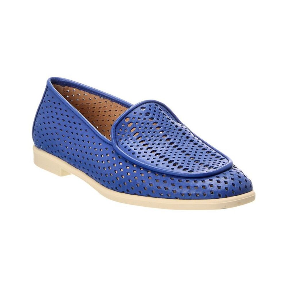 Baldinini Leather Loafer, Blue